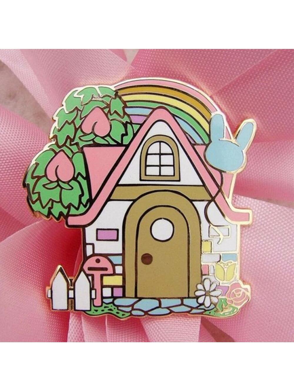 Animal Crossing New Horizons All Characters Rainbow House Enamel Pins 118